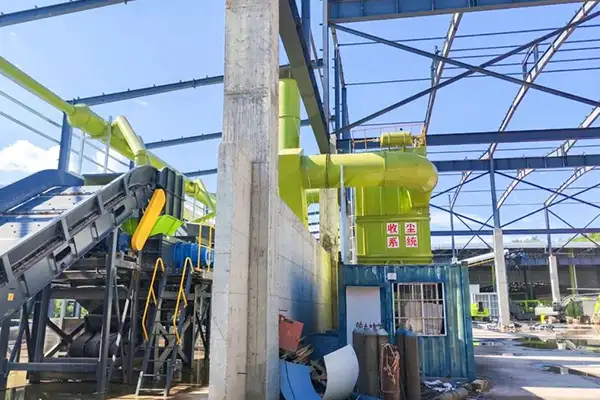 【项目捷报】朴华科技定制除尘系统圆满交付！助力山西50万吨建筑垃圾“变废为宝”