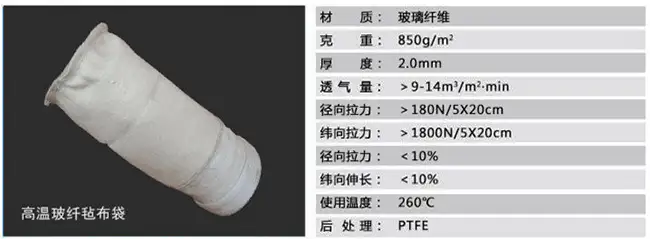 布袋除尘器布袋